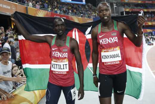 Kenya finally strike first gold