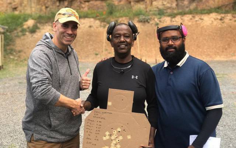 Kenyan shooter shines his way up in South Africa to become a Master