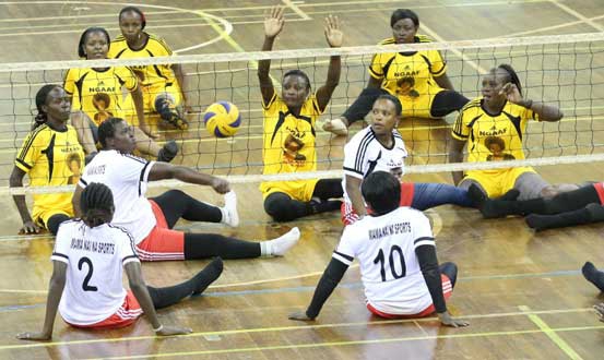 Makueni beats Kisumu in sitting volleyball tourney