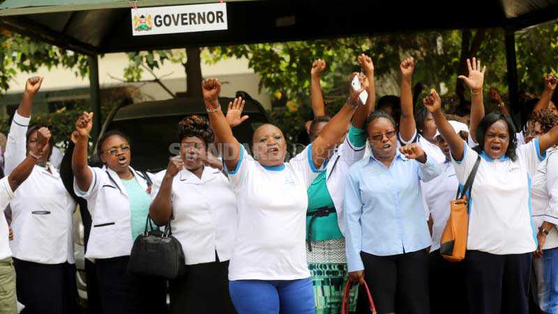 Nurses to protest delayed pay arrears