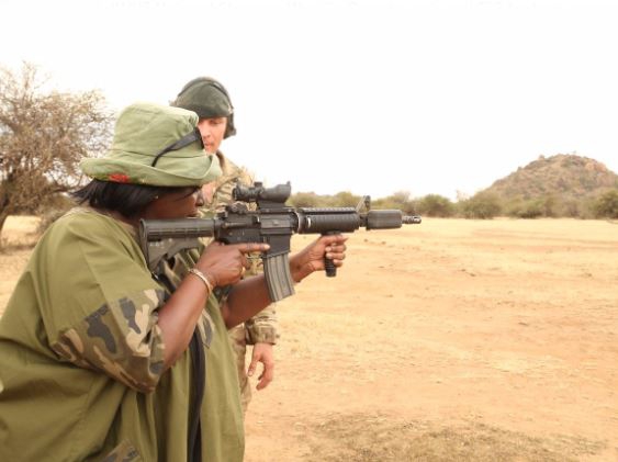 Omamo joins Prince William at Laikipia training camp