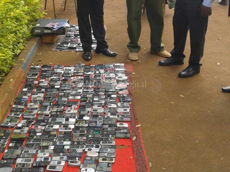 Police recover 230 stolen mobile phones in Nairobi