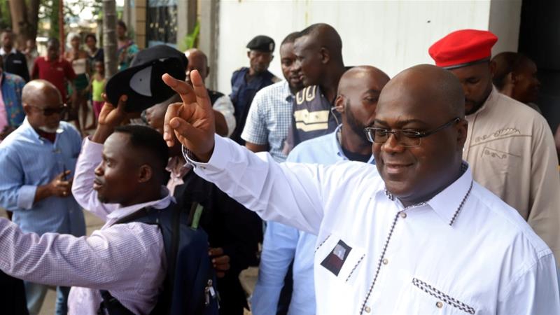 Runner-up in Congo's presidential election dismisses results as an 'electoral coup'