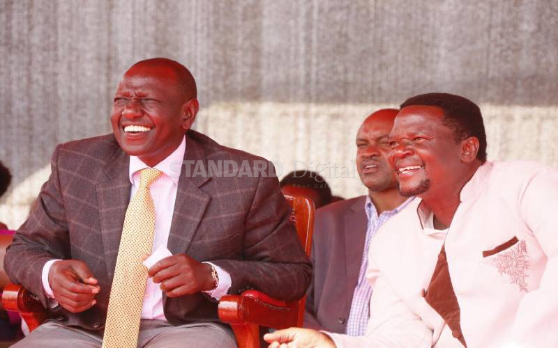 Ruto out to calm nerves over CS Matiang’i appointment
