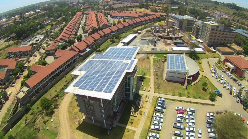 Solar energy lighting up rural Kenya