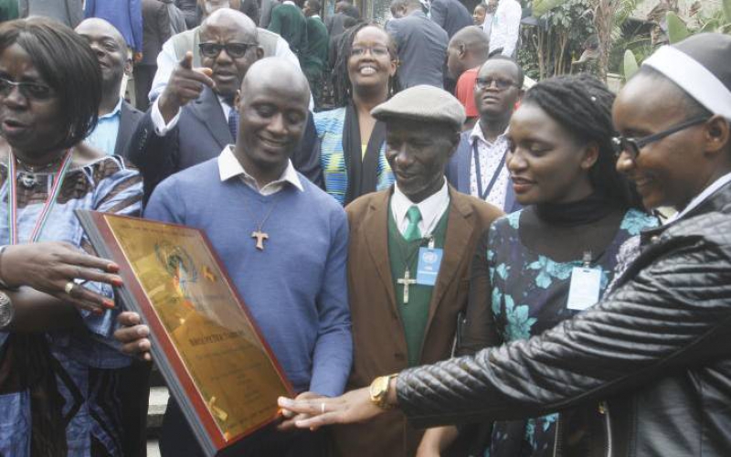 Tabichi does it again as he scoops top UN Kenya award