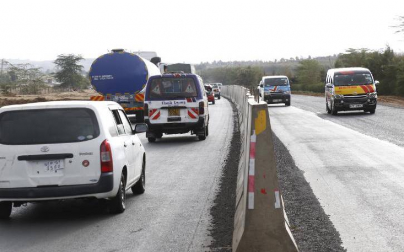 The Nakuru-Eldoret highway barrier that has cut accidents 