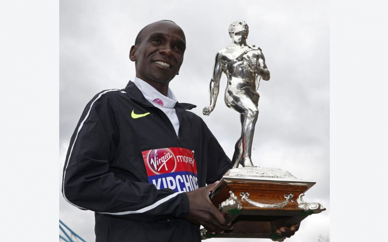 The world awaits Eliud Kipchoge