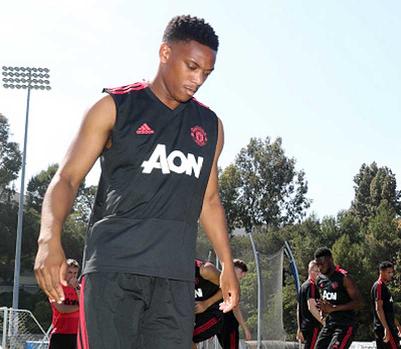 This is what Martial told teammates before exiting pre-season tour