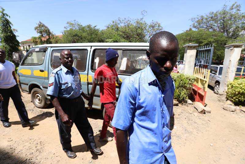 Two arrested over three year old boy pushed out of moving matatu