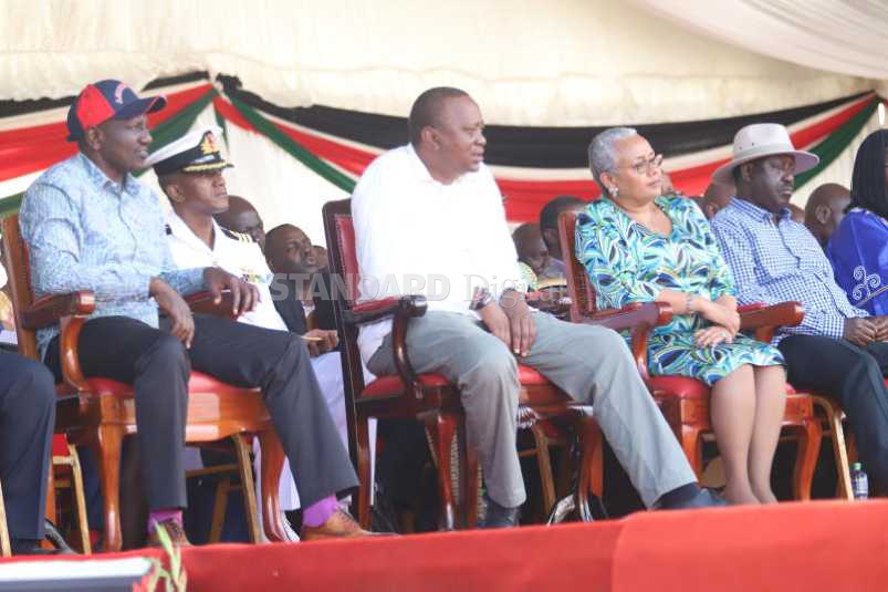Uhuru and Raila's day in Kisumu