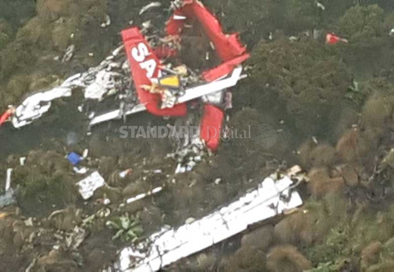 UPDATE: Wreckage of missing aircraft spotted in Aberdares