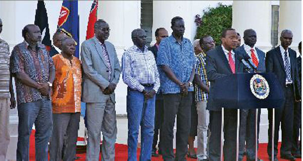 Freed South Sudan detainees meet President Uhuru Kenyatta