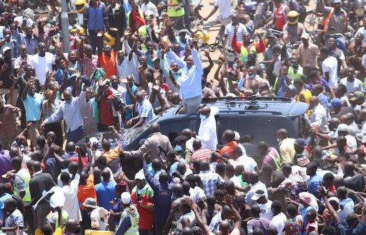Uhuru, Raila take BBI crusade to Kisumu