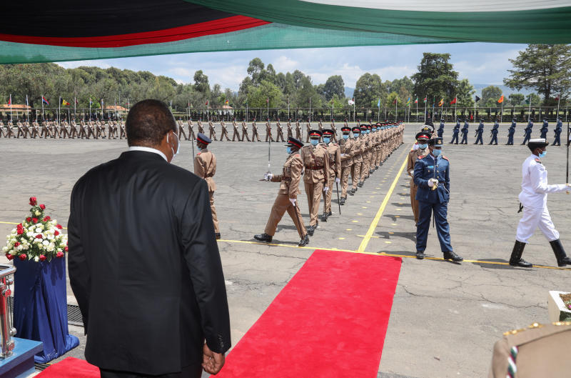 Uhuru says training of EAC soldiers boost to security