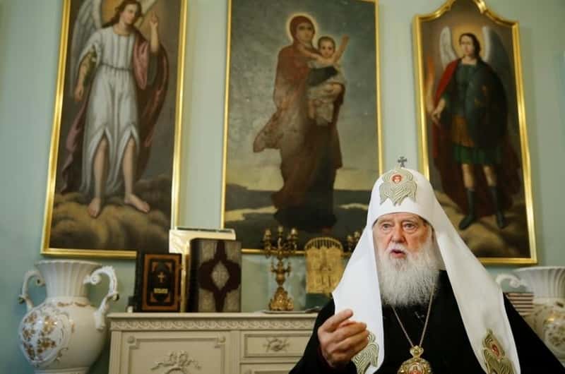 Ukrainian Religious leader who blamed Covid-19 on Same-sex marriage tests positive for Covid