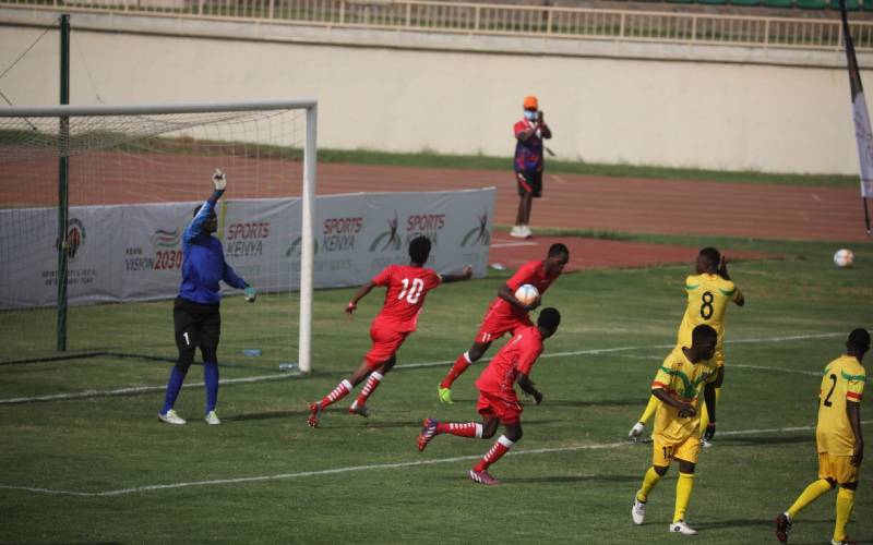 Bashir (Mali) scores second goal against Kenya