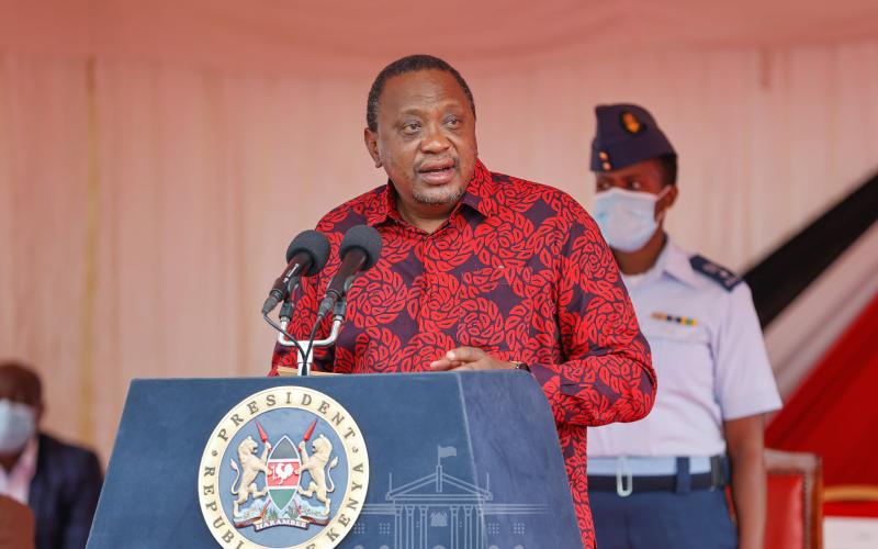 Uhuru I Will Not Hand Over To Thieves The Standard