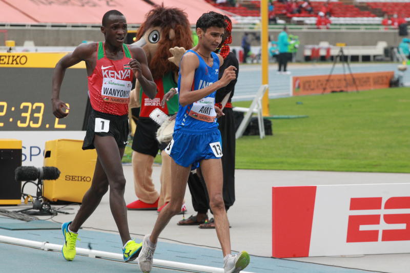 Wanyonyi delights in ditching 10,000m for race walk