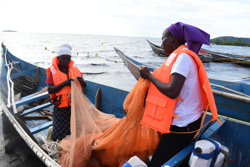 Women boat owners in Siaya gaining economic independence