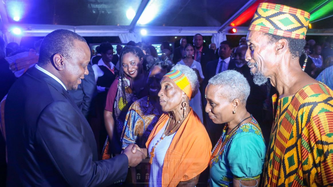 President Uhuru Kenyatta in Barbados - The Standard