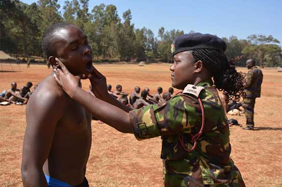 Kangundo and Matungulu get 12 slots in KDF recruitment