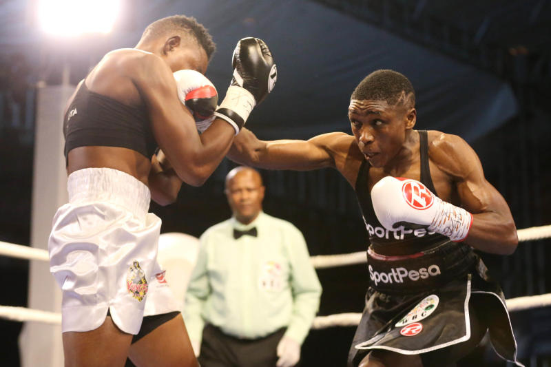 Zarika encourages young boxers to take to the ring