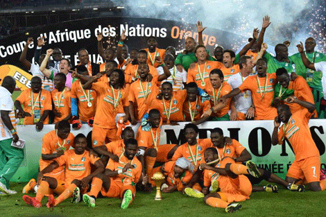 Ivory Coast win African Nations Cup in penalty shootout