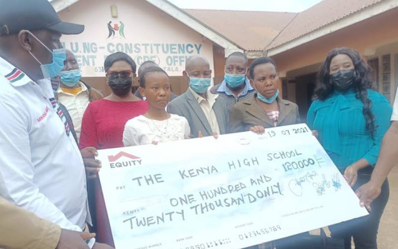 A step of faith: KCPE star secures scholarship to join Kenya High