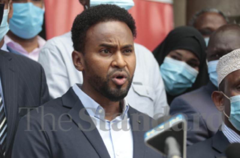 Abdulkadir Haji sworn in as Garissa senator