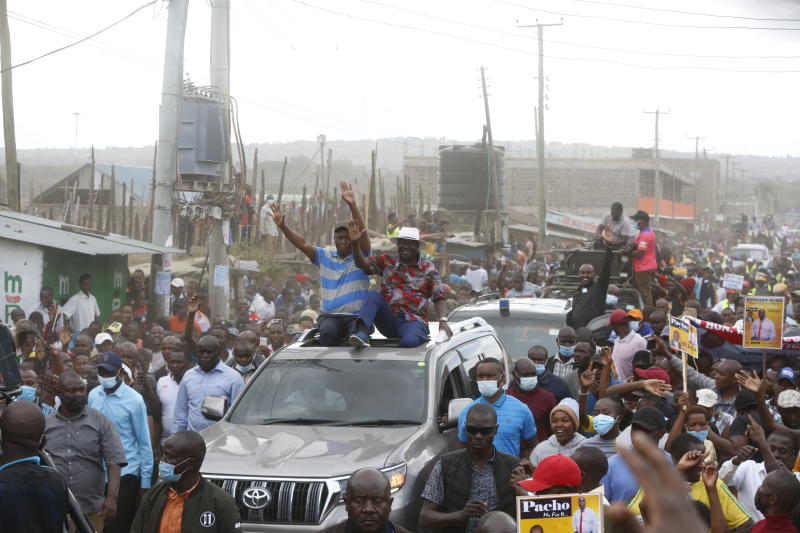 After Jubilee, ODM endorsement, Raila heads to Nakuru
