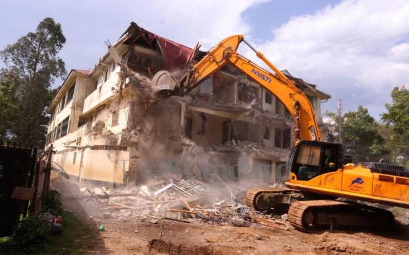 Anxiety in Kisumu as Nyong'o orders demolitions 