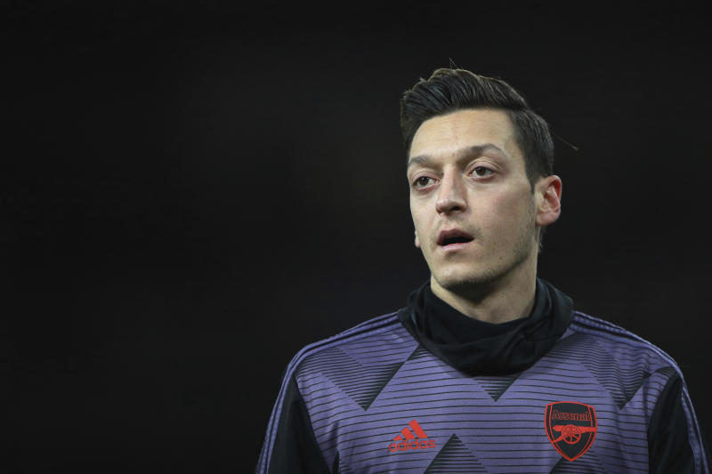 Arteta opens door for Ozil return for Arsenal at Aston Villa