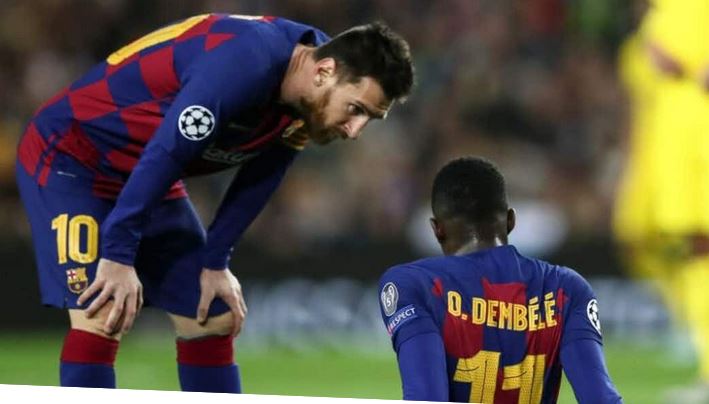 Barcelona confirm Ousmane Dembélé will be out for six months
