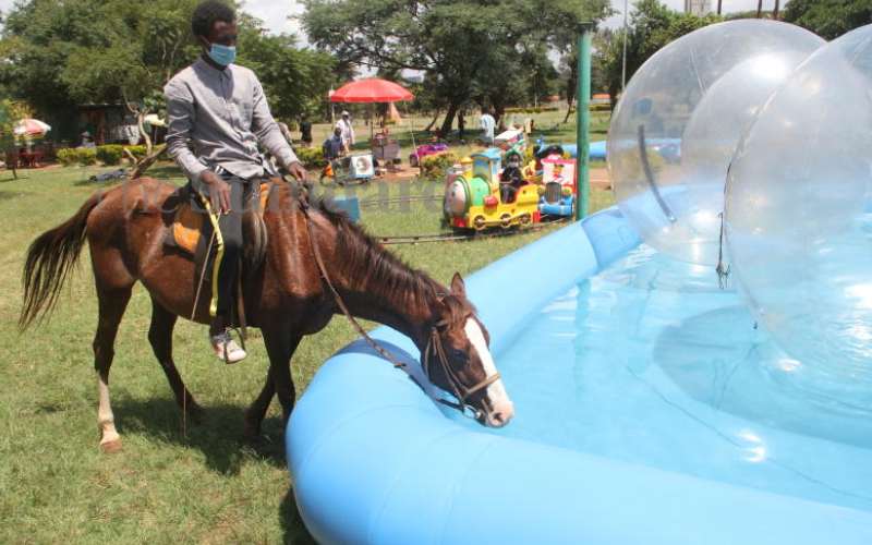 It offers respite from the downtown bustle