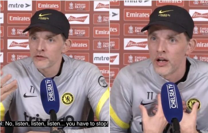 Chelsea's Tuchel tells journalists to stop asking him about war