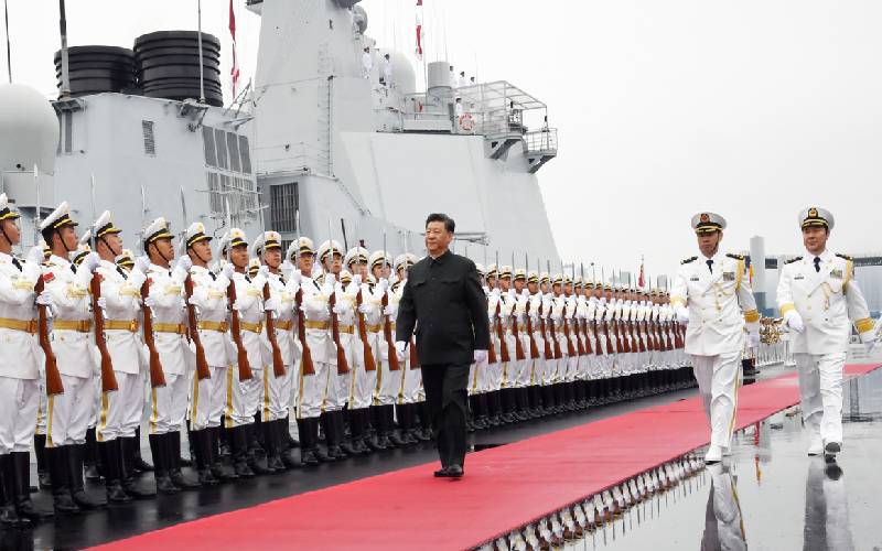 China now deploys its military for diplomatic duty