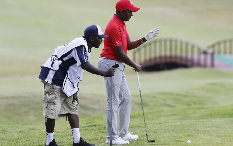 Golf caddies; the victims of Covid -19 - The Standard