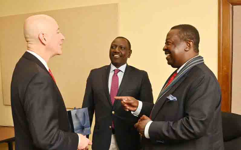 DP Ruto meets Nebraska governor