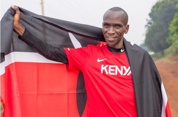 Eliud Kipchoge to broadcast the wildebeest migration 'live' in the Mara