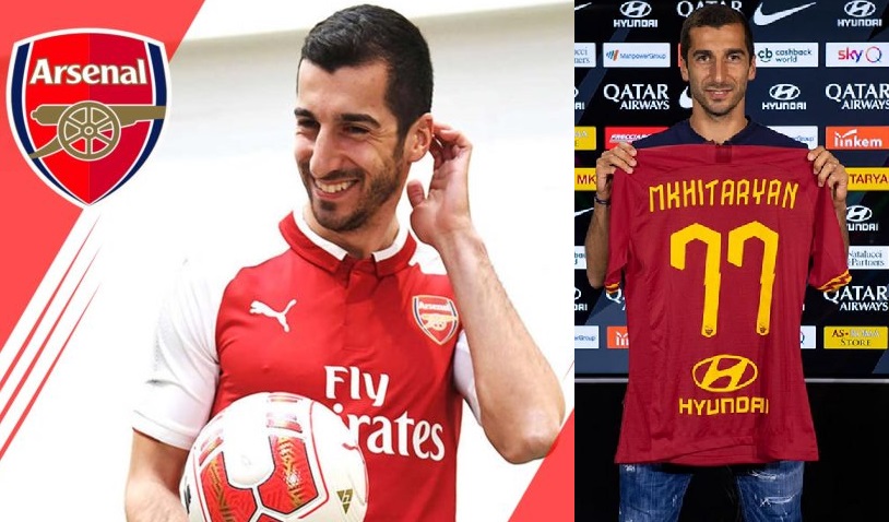 Henrikh Mkhitaryan joins Roma on loan, Club announcement, News