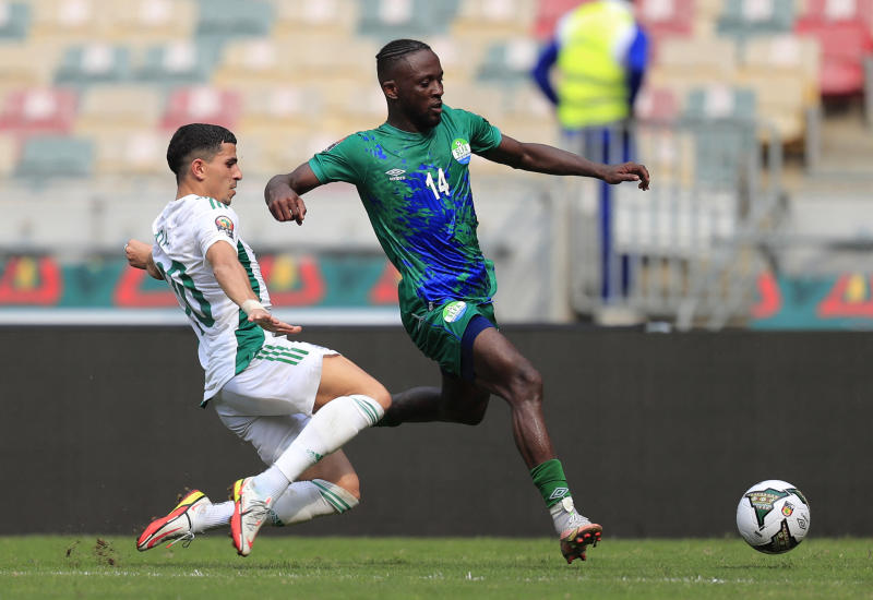 Holders Algeria held to surprise goalless draw by Sierra Leone at Cup of Nations