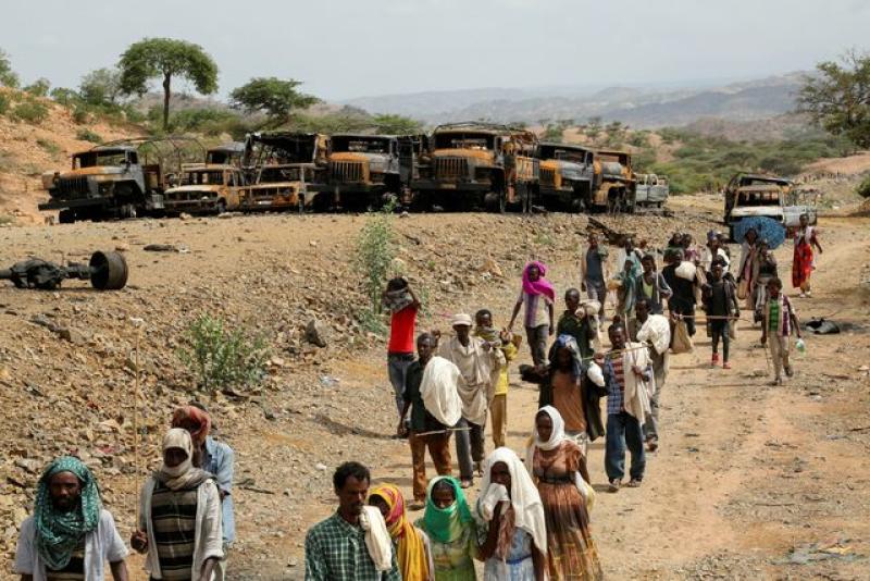Harapan untuk perdamaian saat pemberontak Ethiopia mundur