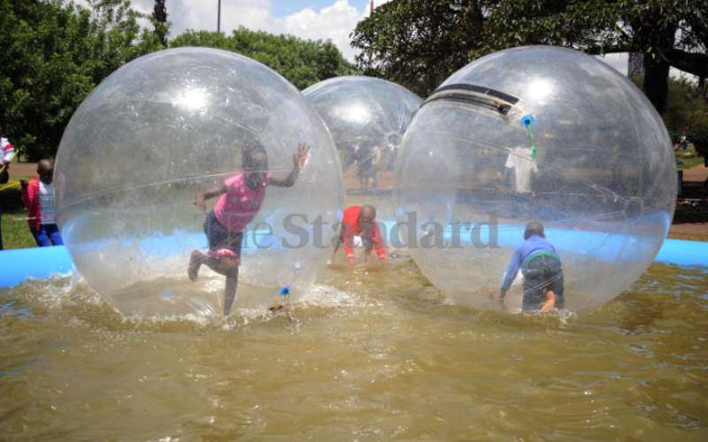 Uhuru Park, Nairobi, is a recreational venue...