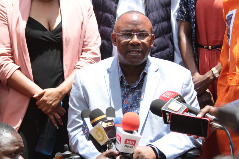 I am firmly in race for Nairobi governor, Wanyonyi says