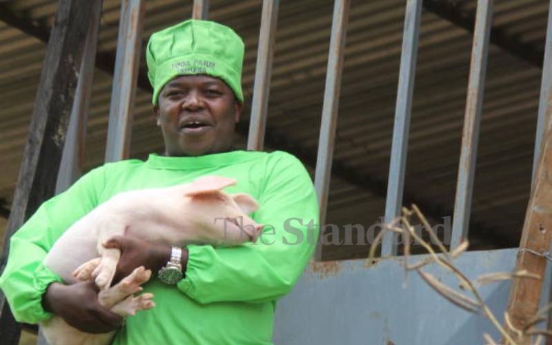 I made my first million shillings from pigs