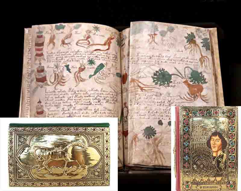 Inside world of mysterious and ancient books