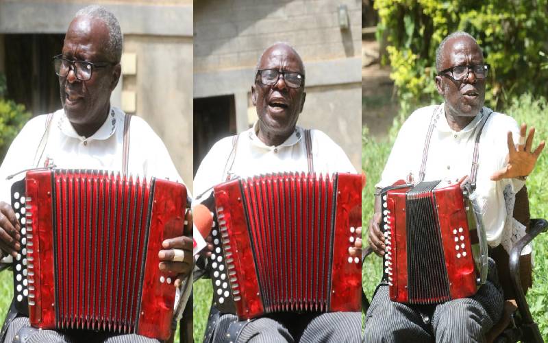 Josphat Wanzala: Pastor who has earned special status for talent in playing accordion