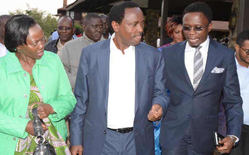 Kalonzo, Karua case reveals fierce battle for coveted title