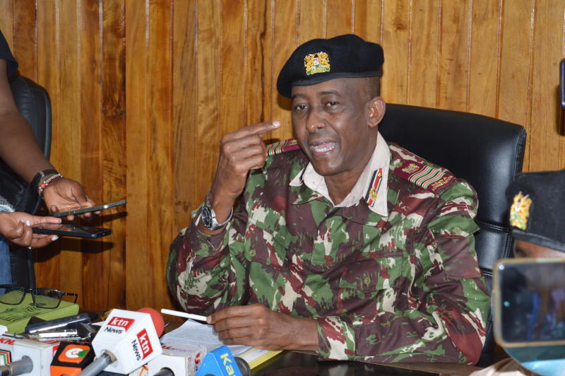 Kerio Valley is my priority, Maalim says at hand over